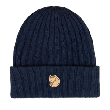 Fjall Raven Byron Hat Dark Navy In Blue