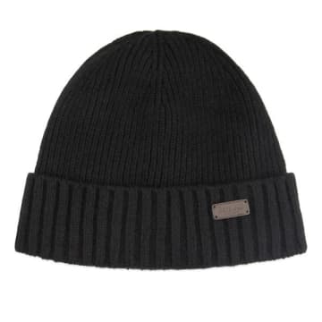 Shop Barbour Carlton Beanie Black