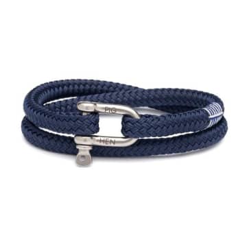 Pig & Hen Salty Steve Navy Silver In Blue