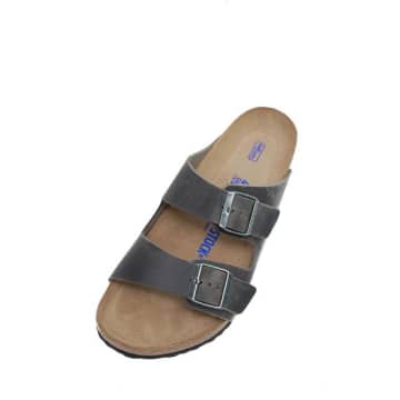 Shop Birkenstock Iron Arizona Bs 0552801 Soft Footbed