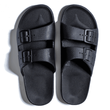 Freedom Moses Slippers Black