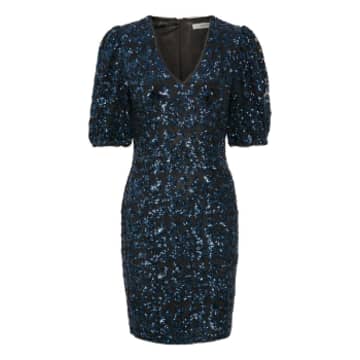 Gestuz Blue Polyester Elvira Dress