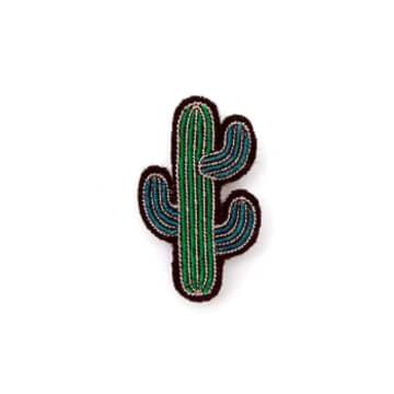 Macon & Lesquoy Mini Cactus Brooch