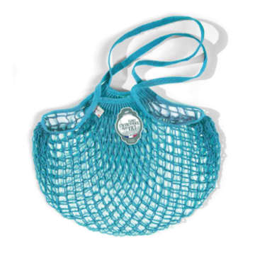 Filt Medium Blue Jewel Cotton Net Bag