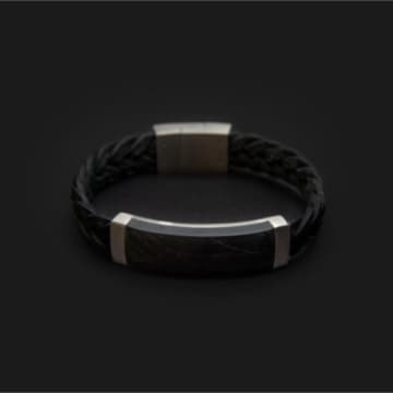 Gemini Medium Black M2 Protective Stone Bracelet