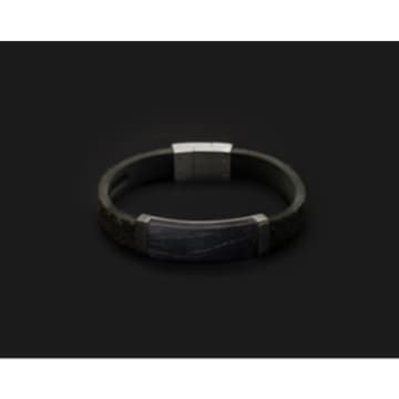 Gemini Medium Black Ml3 Protective Stone Bracelet