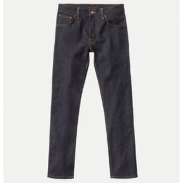 Nudie Jeans Navy True Nusie Jeans Grim Tim Dry In Blue