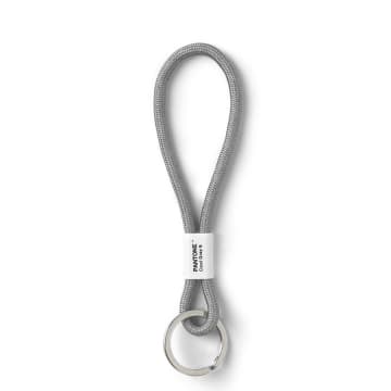 Copenhagen Design Pantone Living Keychain Short Cool Grey 9 In Blue