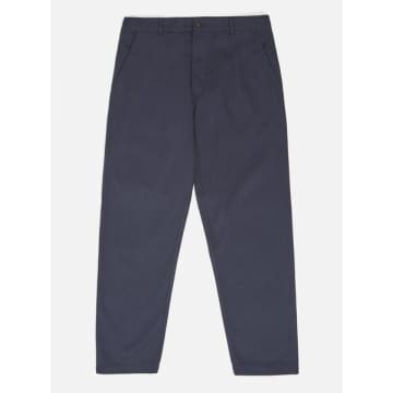 Universal Works Navy Military Chino Pants In Blue