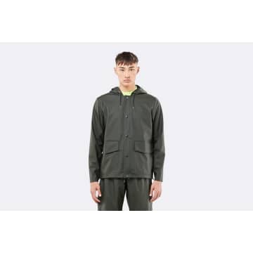 Shop Rains Short Hooded Coat