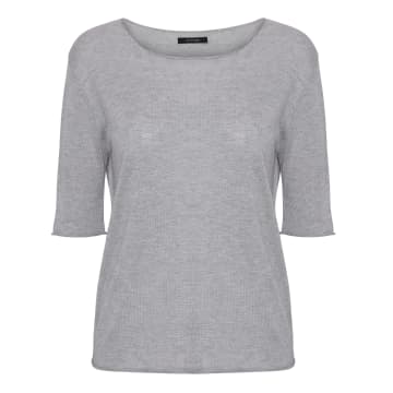 Oh Simple Foggy Grey Silk Cashmere Knit