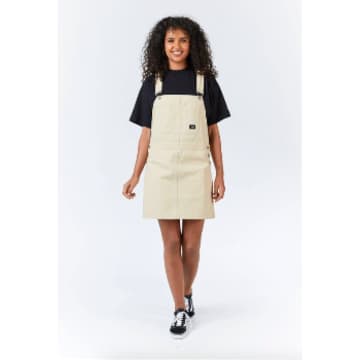 Dr Denim Michigan Pinafore Dress Desert In Blue