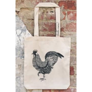 Loretta Cosima Natural Black The Rooster Bag