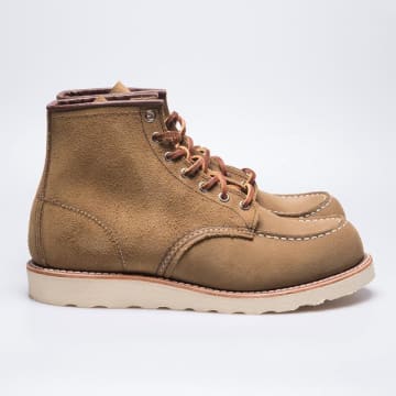 Red Wing Heritage Moc Toe 8881 Olive Mohave In Red