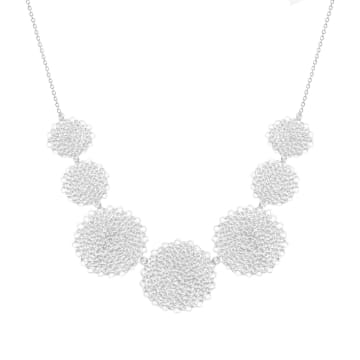 Just Trade Silver Marisol Necklace In Metallic