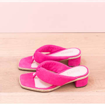 Schutz Pink Foam Sandal