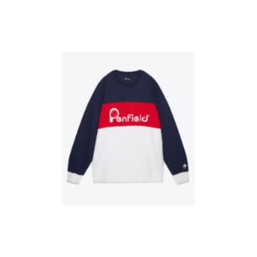 Penfield Navy Hudson Sweatshirt In Blue