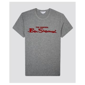 Ben Sherman Grey Archive Logo Tee