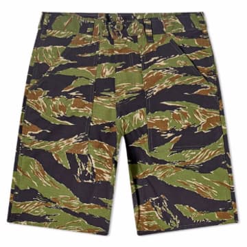 Stan Ray Green Fatigue Taper Short