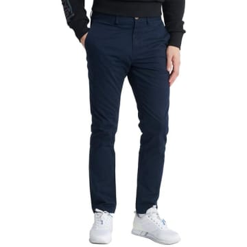 Superdry Navy Edit Chino In Blue