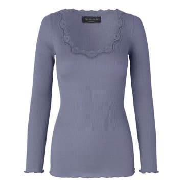 Rosemunde Babette Long Sleeve Blue Granite