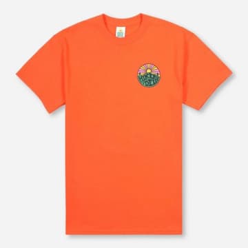 Hikerdelic Orange Original Logo T Shirt