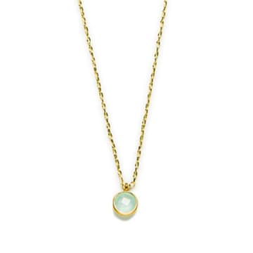 Dlirio Aquamarine Stone Necklace