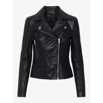 Y.a.s. Black Sophie Leather Jacket