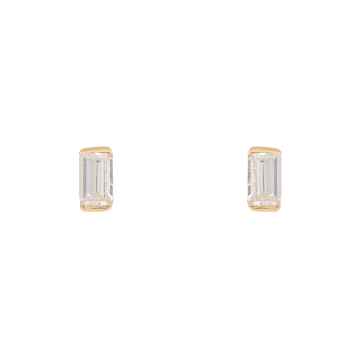 V By Laura Vann Gold Allegra Stud Earrings