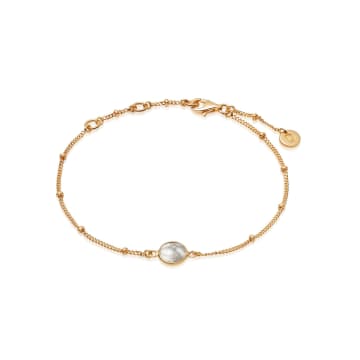 Daisy London Gold Howlite Healing Stone Bracelet