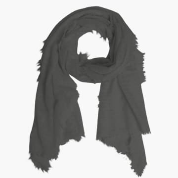 Pur Schoen Stone Grey Hand Felted Cashmere Soft Scarf + Gift