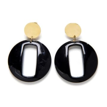 Dlirio Black Earrings Mira.