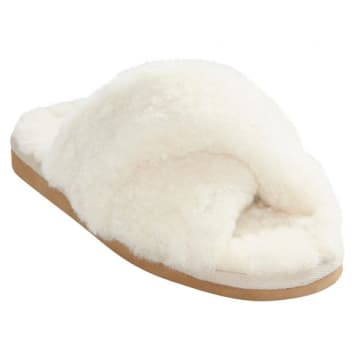 Shepherd Of Sweden Cream Lovisa Slipper In Neutrals