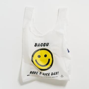 Baggu Bolsa Standard Thank You Happy Smiley