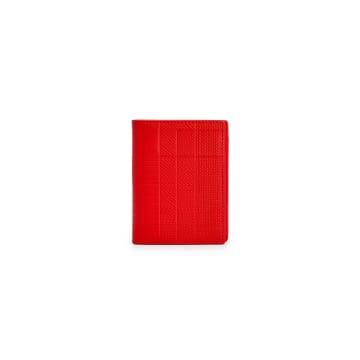 Comme Des Garçons Cdg Intersection Wallet Red Sa0641ls