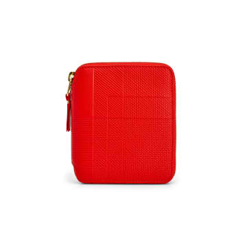 Comme Des Garçons Cdg Intersection Wallet Red Sa2100ls