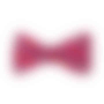 Bar Striped Silk Butterfly Bow Tie