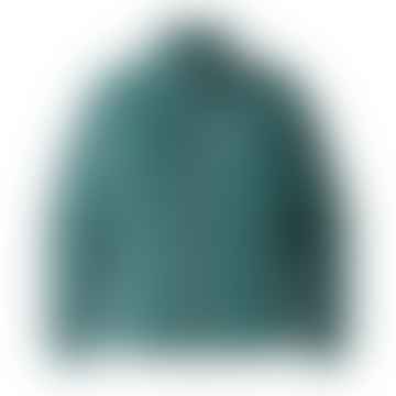 Tasmania Teal Down Sweater Jacket