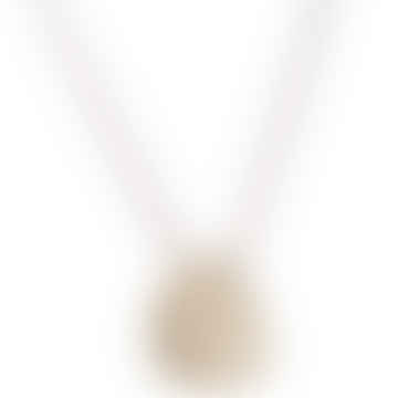 Gold Asymmetric Rhodium Necklace