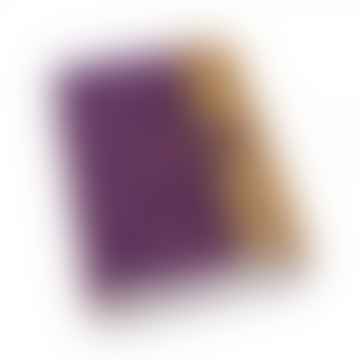 Purple Large Sari Journal