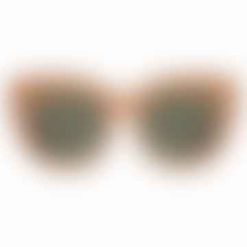 Air Heart Caramel Sunglasses