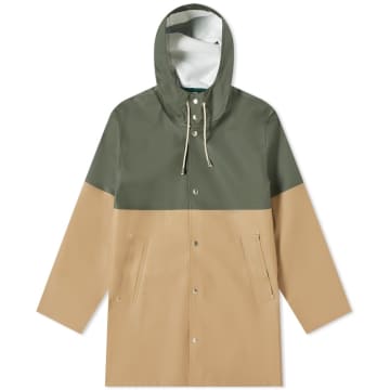 Trouva: Green raincoat