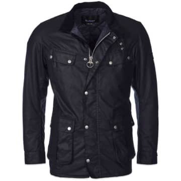 barbour duke navy jacket