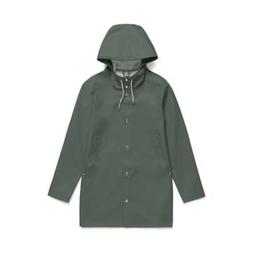 Trouva: Green raincoat