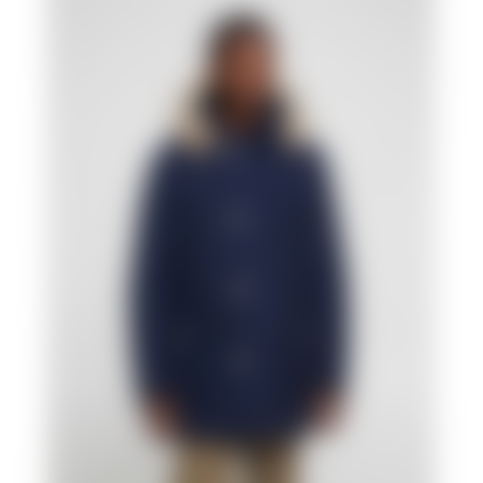 Trouva Woolrich Arctic Parka Df Melton Blue