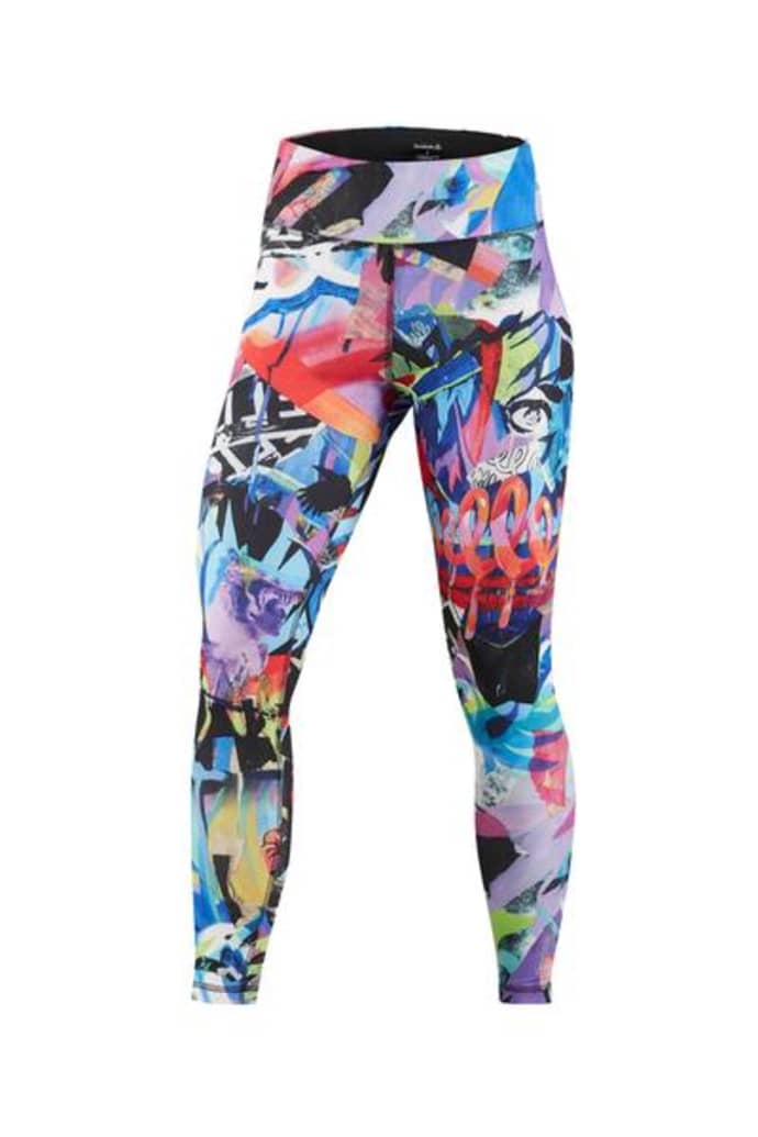 reebok graffiti leggings