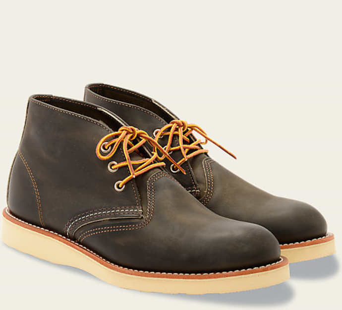 red wing chukka charcoal