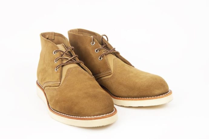 red wing chukka suede