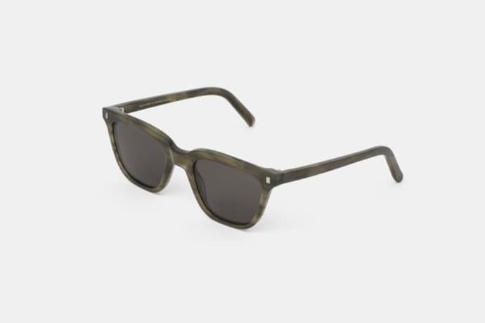 Trouva: Green Demi Solid Grey Lens Robotnik Eyewear