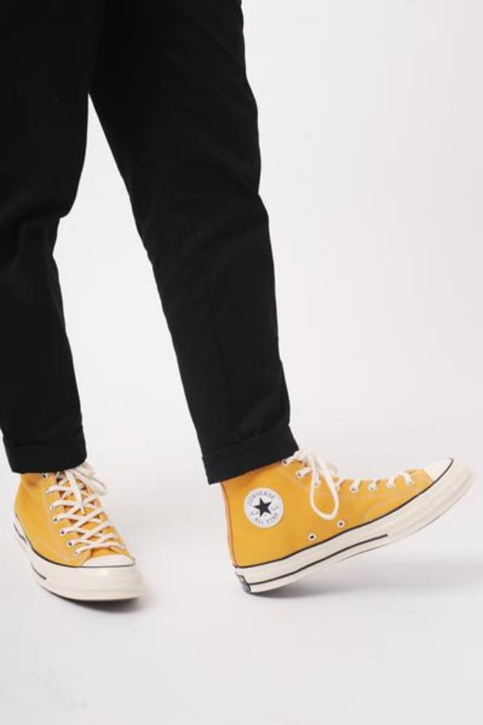 sunflowers on converse